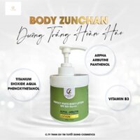 Kem Makeup Body Dưỡng Trắng Da PERFECT WHITE BODY ZUNCHAN - Chống Nắng SPF 50+