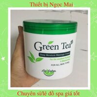 Kem massage green tea, massage mặt trà xanh green tea