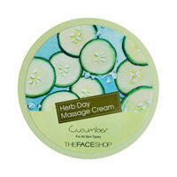 KEM MASSAGE MẶT DƯA LEO THE FACE SHOP HERB DAY MASSAGE CREAM