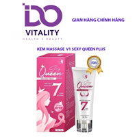 Kem Massage Sexy Queen Plus hỗ trợ Tăng Size V1, Làm Đẹp Da, Cải Thiện Tình Trạng Nhăn Da, Rạn Da Chính Hãng TM Pharma
