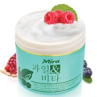 Kem Massage Tẩy Trang Xanh MIRA Fruit & Vita Cleansing Cream