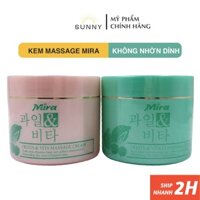 Kem massage toàn thân Mira 300g mát xa, thư giãn, giảm căng thẳng, giúp da luôn hồng hào, khỏe mạnh