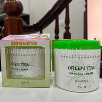 Kem Massage Trà Xanh Tổng Hợp Green Tea Hộp 450gr Của Hàn Quốc Giúp Tăng Độ Đàn Hồi Giảm Lão Hóa Da Cho Da Mịn Màng