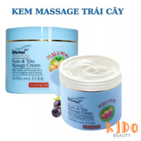 Kem Massage Trái Cây AROMA Fruits & Vita Massage Cream 480g Trắng Da c﻿hống Lão Hoá kem mát xa