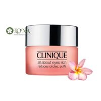 Kem mắt All About Eyes Rich Clinique dưỡng ẩm gấp đôi