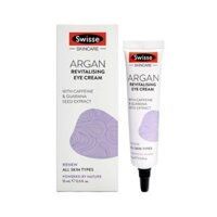 Kem mắt chống lão hoá làm mờ nếp nhăn mắt Swisse 15ml - chiết xuất từ tinh dầu hạt argan kết hợp tinh dầu hạt nho