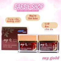 Kem Mặt Dưỡng Sáng Da SÂM MY GOLD RED GINSENG 50ml ( Aqua + White )