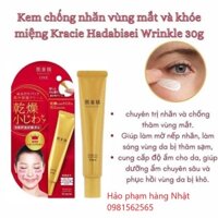 Kem mắt Kracie Hadabisei Wrinkle Facial Cream 30g