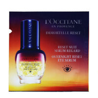 Kem mắt L'occitane Immortelle Overnight Reset Eye Serum 1ml