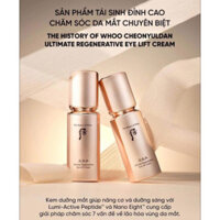 Kem mắt nâng cơ - giảm bọng mắt The Whoo Cheonyuldan Ultimate Regenerative Eye Lift Cream 5ml