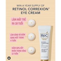 Kem mắt ROC retinol 17,7 ML