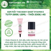 Kem mắt The Body Shop Vitamin E lúa mạch dưỡng ẩm giảm nhăn, quầng thâm và bọng mắt