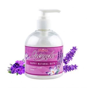 Kem mát-xa trắng da Mira Clear Refresh Lavender 300ml