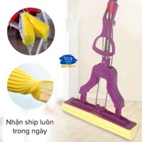 (KÈM MIẾNG DÁN) Cây lau nhà bằng mút xốp - mút rời thay thế