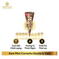 Kem Mini Cornetto Socola & Vani
