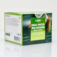 KEM MISS FAIRY LUXURY TINH CHẤT HỒNG SÂM DỊCH ỐC SÊN DƯỠNG TRẮNG DA NGỪA LÃO HOÁ 12GR