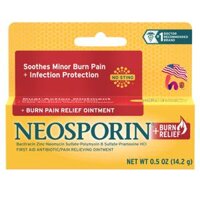KEM MỠ CHUYÊN TRỊ PHỎNG Neosporin Burn Relief & First-Aid Antibiotic Ointment