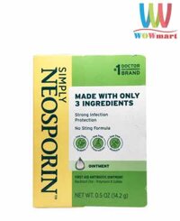 Kem mỡ kháng viêm mạnh Simply Neosporin Ointment 14.2g