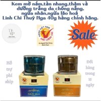 Kem mờ nám,tàn nhang,thâm sạm và dưỡng trắng da chống nắng,ngừa nhăn,ngừa lão hóa Linh Chi Thúy Nga 40g hàng chính hãng.