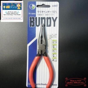 Kềm mỏ nhọn Buddy A0007 150mm