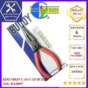 Kềm mỏ nhọn Buddy A0007 150mm