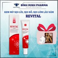 Kem Mờ Sẹo REVITAL công nghệ Anh Quốc - mờ sẹo lồi, sẹo rỗ, sẹo lõm, sẹo thâm lâu năm, sẹo chân đinh