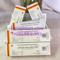 Kem mỡ trị mụn Lưu Huỳnh CEPHAR nhập khẩu xách tay NGA