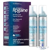 Kem mọc tóc dạng bọt Women's Rogaine Foam Treatmen Minoxidil 5% dành cho nữ | New 2024 |