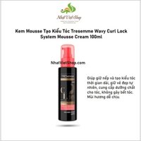 Kem Mousse Tạo Kiểu Tóc Tresemme Wavy Curl Lock System Mousse Cream 100ml