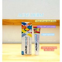 Kem mụn Acnederm trắng da mờ thâm sạm 20% Azelaic 20g
