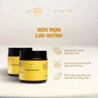 Kem Mụn Lưu Huỳnh - Thực Vật Chữa Lành 120gr - hỗ trợ mụn và các vấn đề viêm nang lông