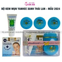 Kem Mụn Yanhee Xanh Thái Lan, Bộ Kem Yanhee Xanh Giảm Mụn - Mẫu 2024 Hàng chính hãng