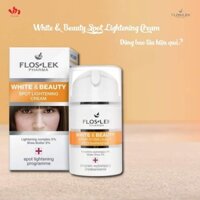 Kem nám dưỡng trắng da Floslek White and Beauty Spot Lightening Cream