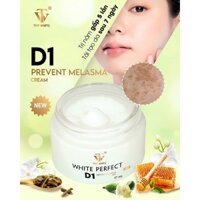 Kem Nám White Perfect D1 (new ) giúp tái tạo, chống oxy hoá, làm mềm và dưỡng ẩm cho da.