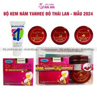 Kem Nám Yanhee Đỏ Thái Lan Mẫu mới 2024, Bộ Kem Yanhee Đỏ Mờ Thâm Nám Tàn Nhang, Hàng chính hãng