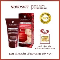 Kem Nâng Cằm Cổ Novosvit Của Nga 50ml - Chống Chảy Xệ, Loại Bỏ Vùng Mỡ Thừa Ở Cằm, Cổ