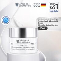 Kem nâng cơ, chống lão hoá da vùng cổ và ngực - Janssen Cosmetics Firming Neck & Decollete Cream 50ml