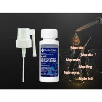 [Kèm nắp xịt] Tinh chất bôi tóc minoxidil 5% Member Mark dành cho nam, ngăn rụng hói và mọc tóc, mày, râu
