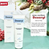 Kem nẻ Dexeryl Creme Pháp 50g-250g dưỡng ẩm hỗ trợ da nứt nẻ, chàm sữa, mẩn ngứa rôm sảy cho trẻ sơ sinh, người lớn