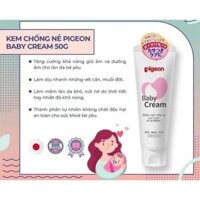 Kem Nẻ Dưỡng Ẩm Pigeon Nhật Bản, kem dưỡng da dành cho bé sơ sinh 50g