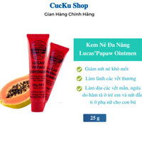 Kem Nẻ Lucas Papaw Ointment, kem dưỡng môi, kem đa năng đu đủ, kem bôi trẻ em cuckushop 25 g
