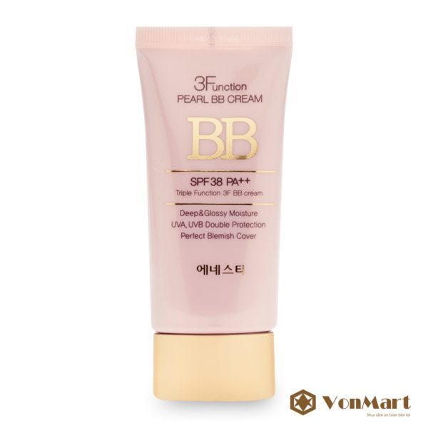 Kem nền ba chức năng Enesti 3Function Pearl BB Cream SPF38++ 45g