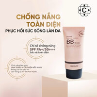 Kem nền bb chống nắng, kem nền bảo vệ da, trắng da COCOnCO, tinh chất dừa Radiance essence, BB Cream SPF50+ PA+++(50ml)