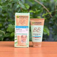 Kem Nền BB Cream Garnier BB Combination To Oily Skin Medium 50ml