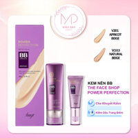 Kem Nền BB Tím The Face Shop Power Perfection SPF 37/PA++ [HÀNG CHUẨN]