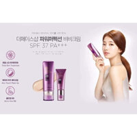 Kem Nền BB tím the Faceshop 3 in 1 POWER PERFECTION BB CREAM SPF37 PA++ 20g - 40g