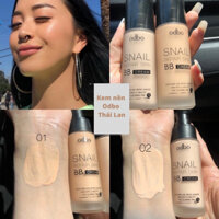 Kem Nền BBcream Odbo Snail Repair Skin OD411 Chiết Suất Ốc Sên Giúp Da Mịn Đẹp
