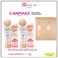 Kem nền Canmake Perfect Serum BB Cream SPF50/PA+++ mẫu mới Nhật Bản - 30g