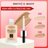 Kem Nền Catrice HD Kem Nền Kiềm Dầu, Che Phủ Tự Nhiên Catrice HD Liquid Coverage Foundation 30ml - Xingtu Beauty