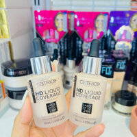 Kem nền Catrice HD Liquid Coverage Foundation 24h Kiềm dầu, phủ mịn da